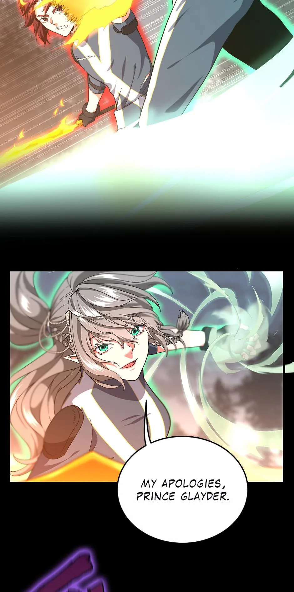 Arthur Leywin fight scene Chapter 100