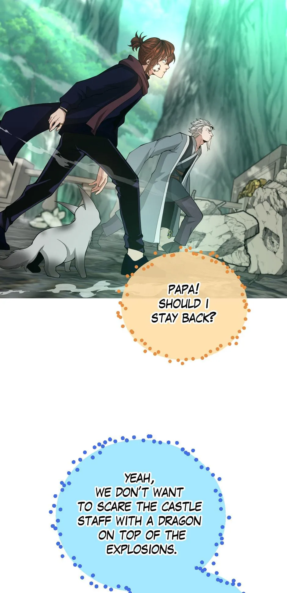 TBATE Chapter 128 manga panel