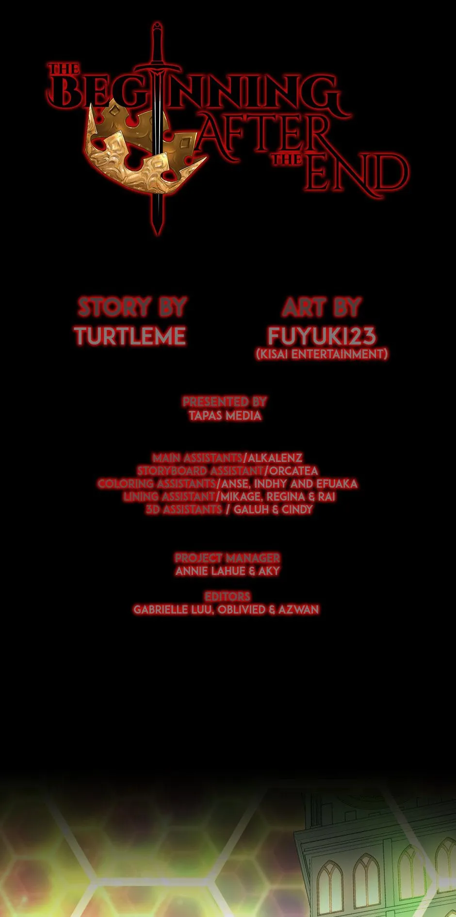TBATE Chapter 137 manga panel