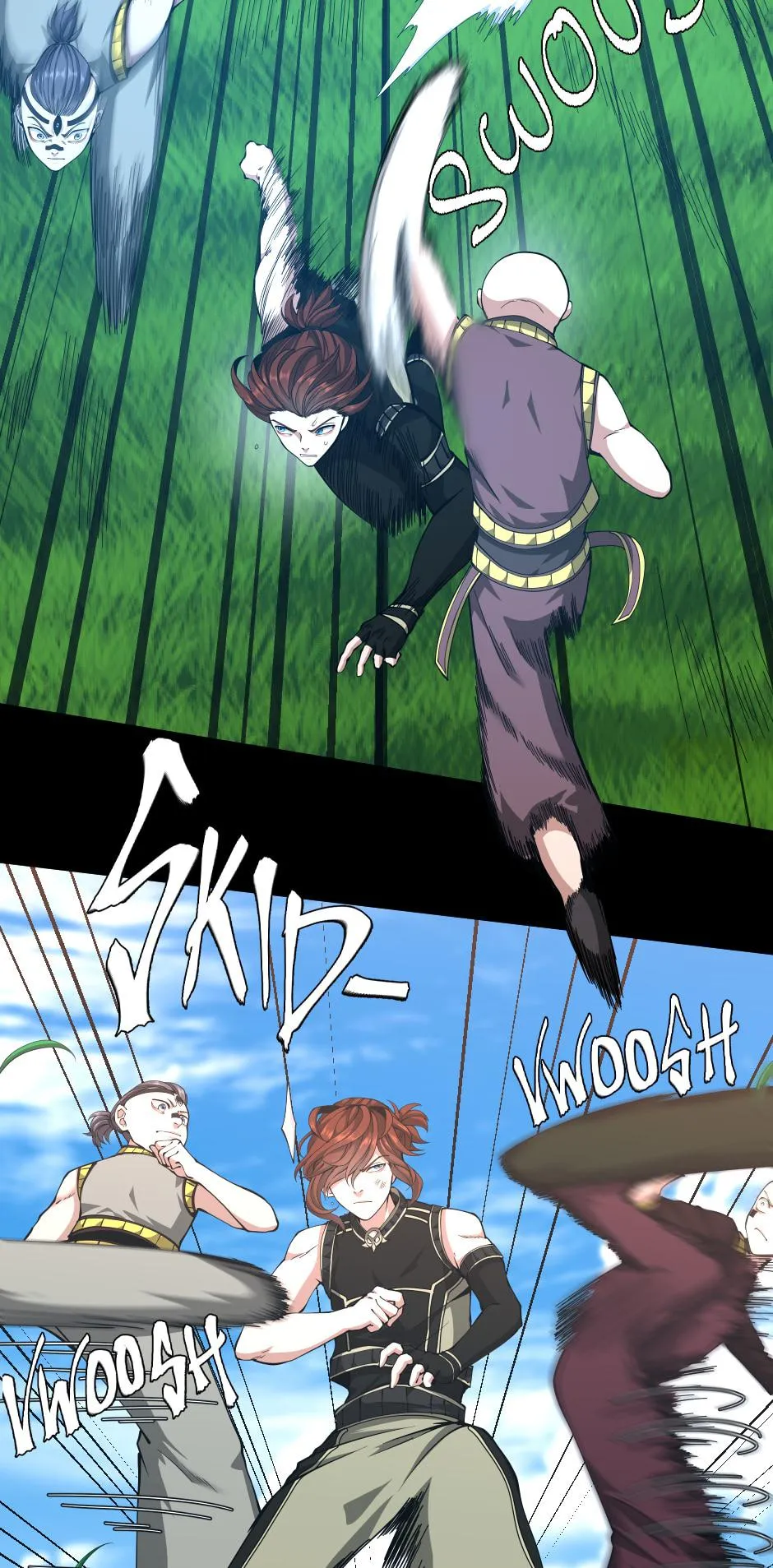 tbate chapter 154 manga panel