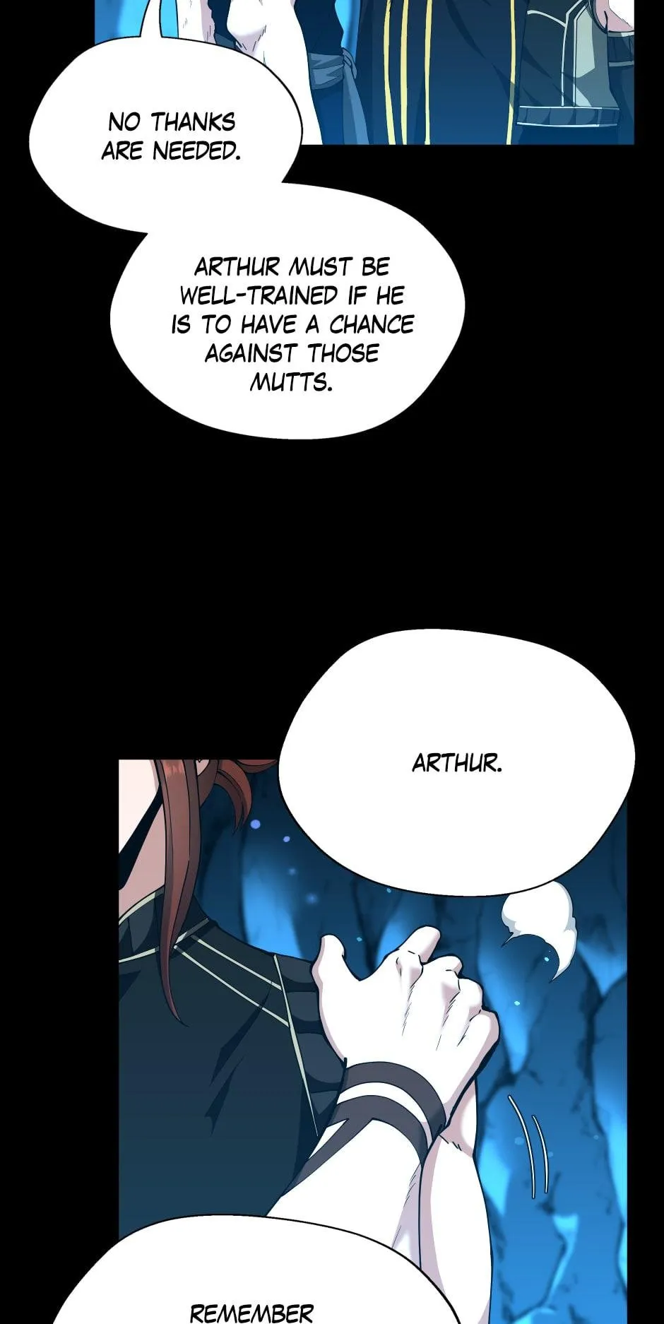 tbate chapter 154 manga panel