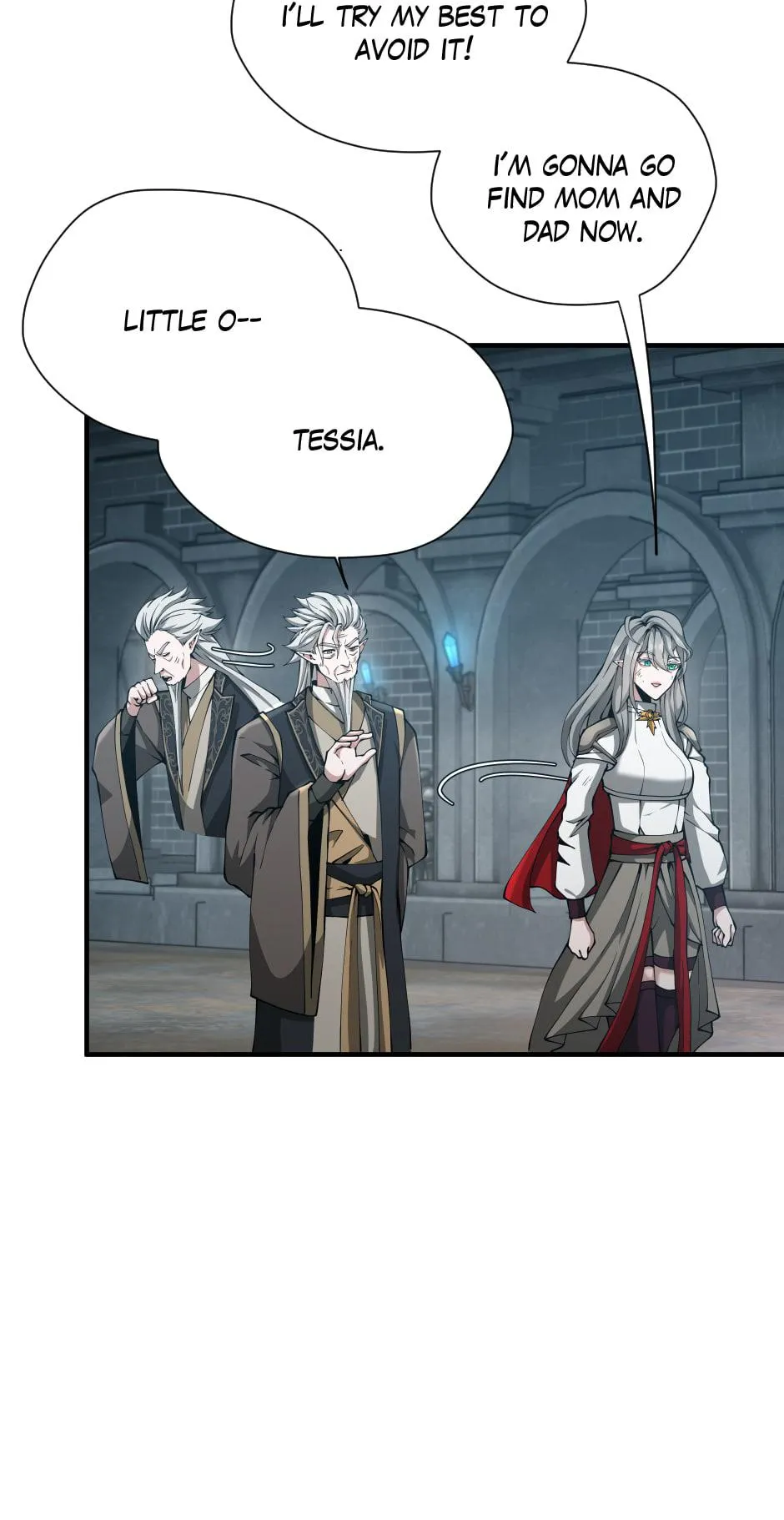 TBATE Chapter 167 manga panel