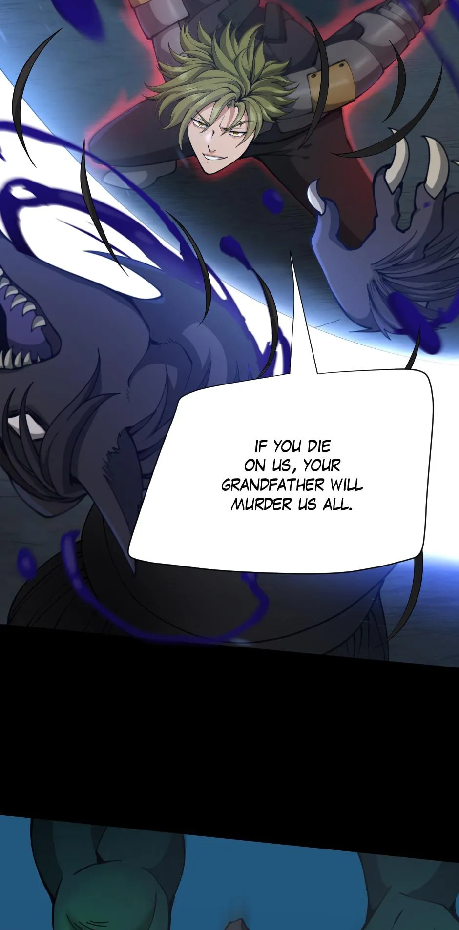 tbate chapter 168 manga panel