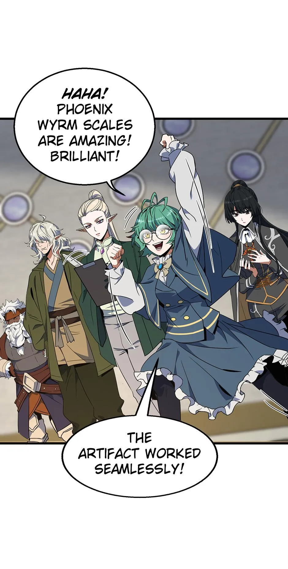 TBATE Chapter 214 manga panel