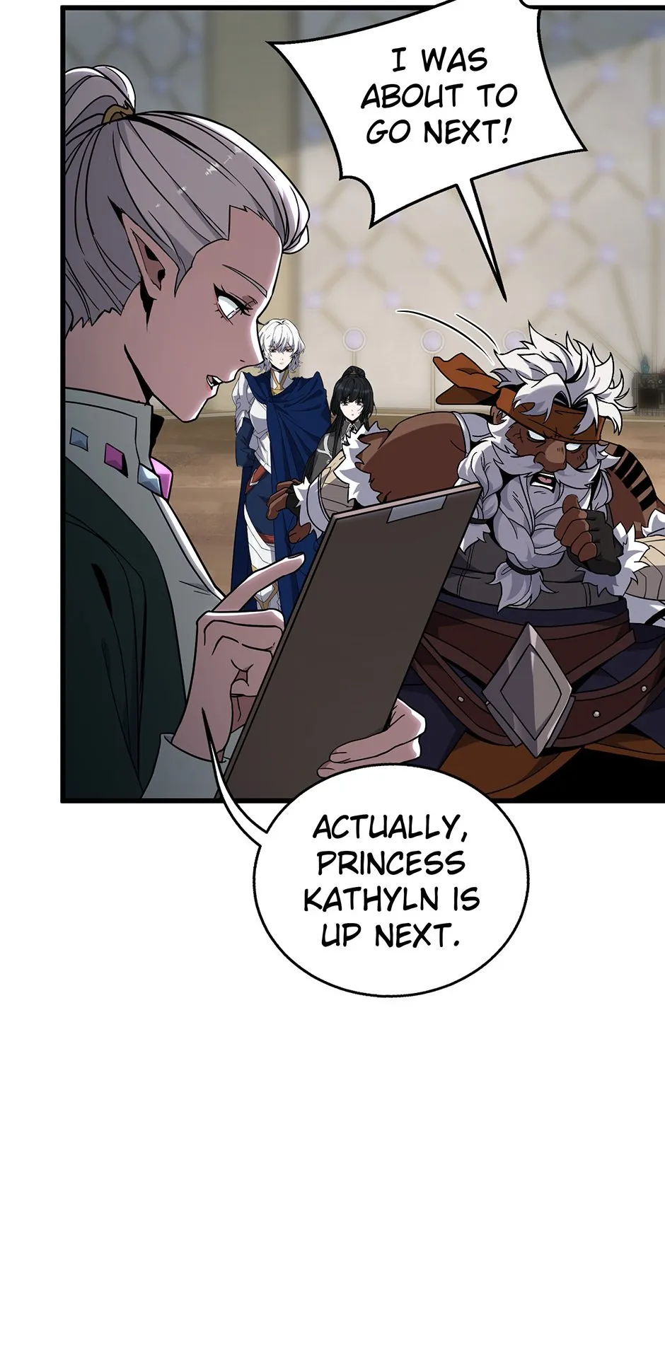 TBATE Chapter 217 manga panel