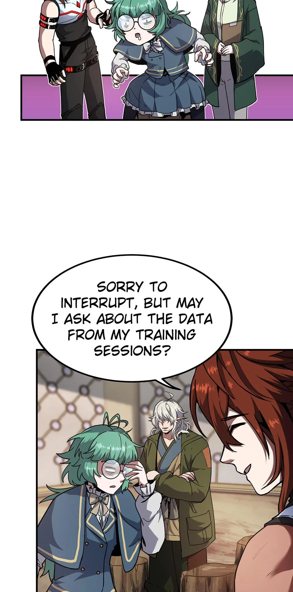 TBATE Chapter 218 manga panel