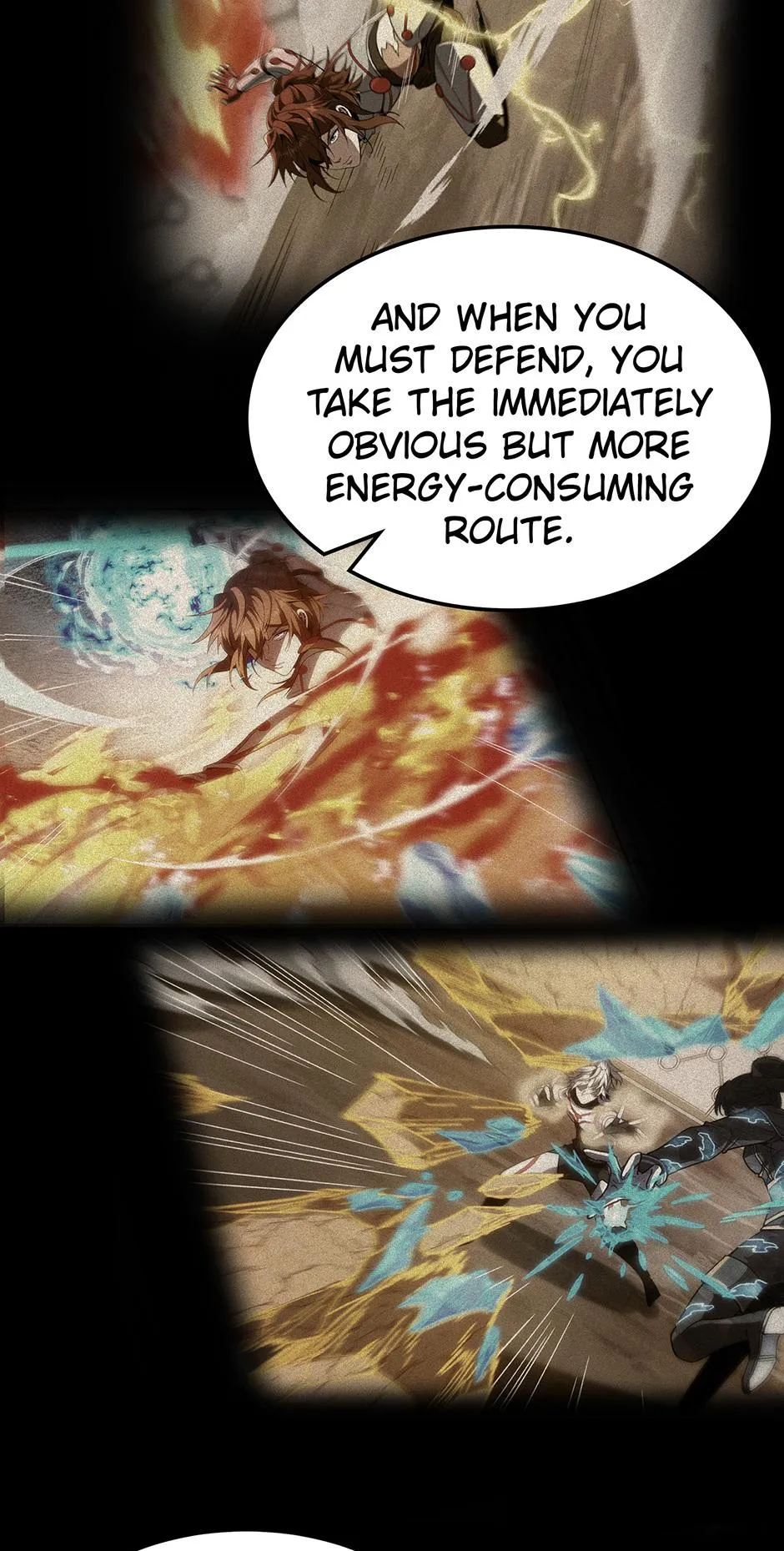 tbate chapter 219 manga panel