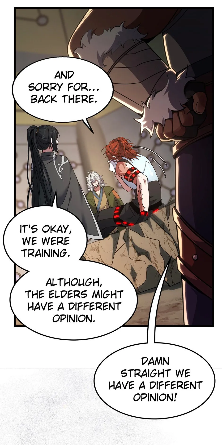 TBATE Chapter 221 manga panel