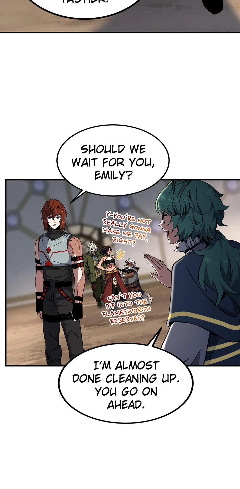 TBATE Chapter 224 manga panel