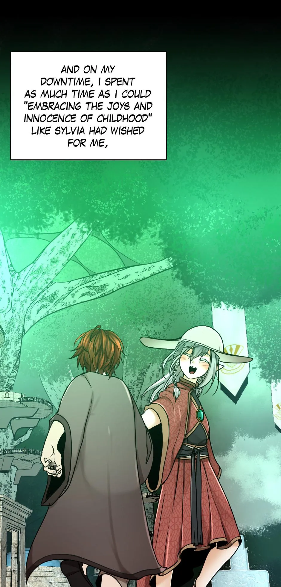 TBATE Chapter 28 manga panel