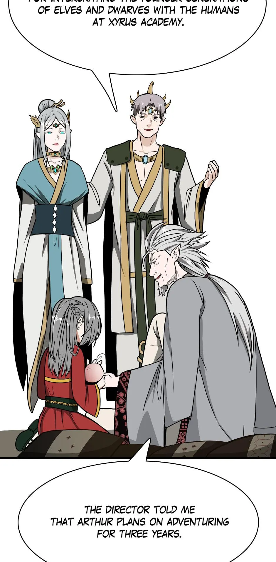 TBATE Chapter 53 manga panel