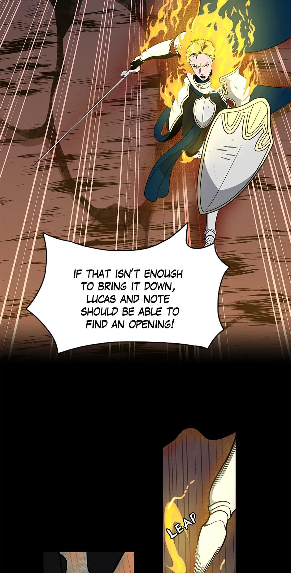 TBATE Chapter 61 manga panel