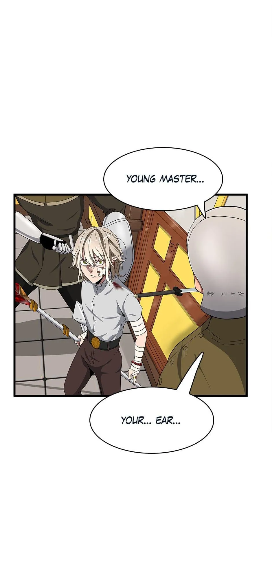 TBATE Chapter 72 manga panel