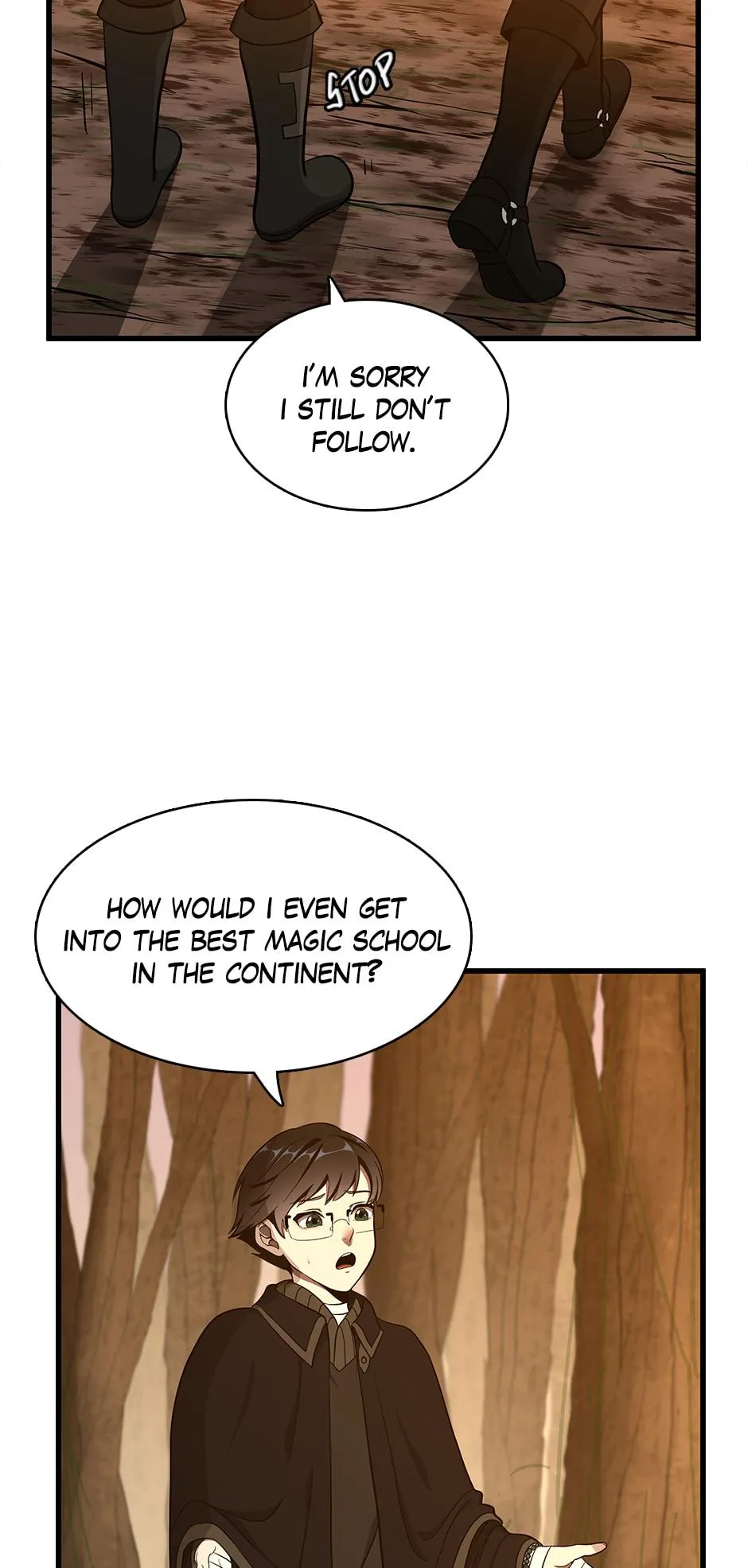 TBATE Chapter 74 manga panel