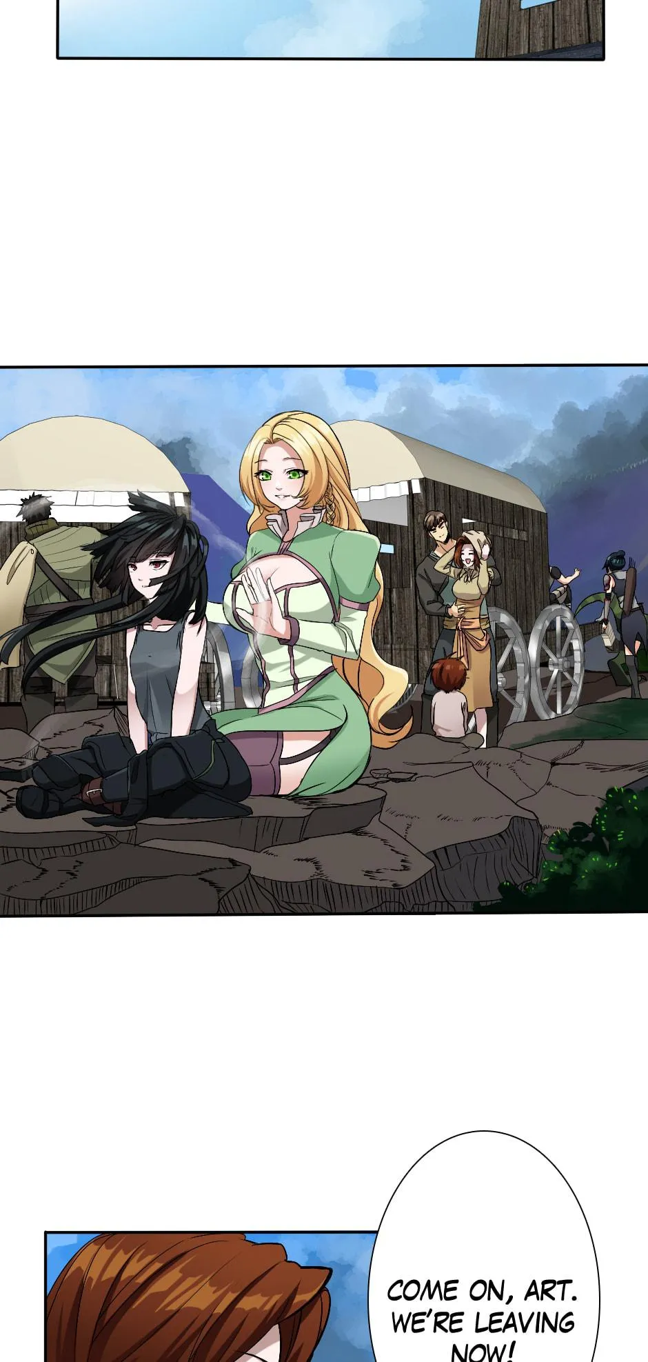 TBATE Chapter 8 manga panel